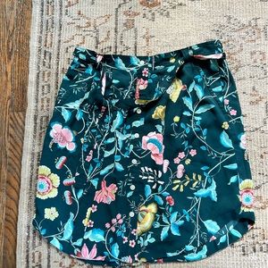Floral mini skirt from loft